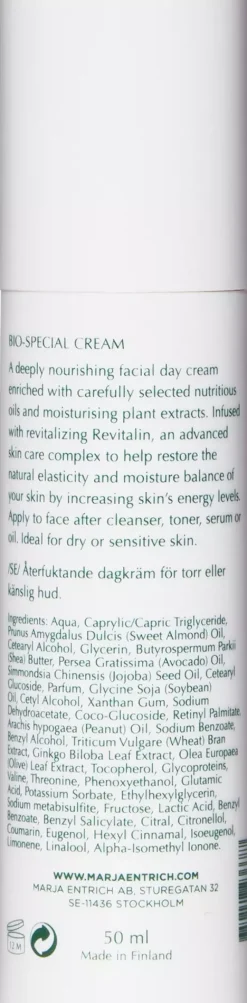 Marja Entrich Bio-Special Cream 50 ml