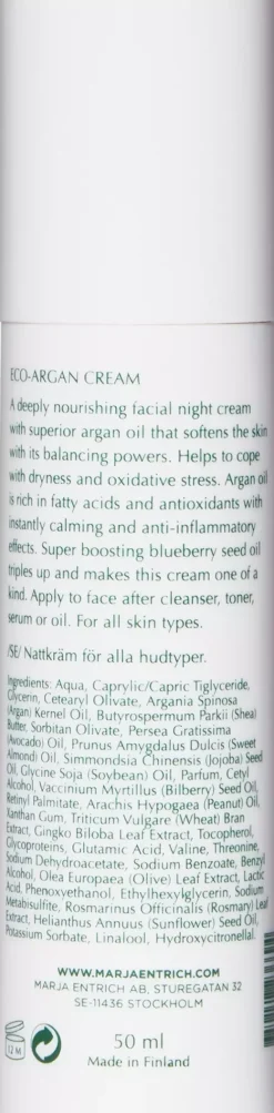 Marja Entrich Eco-Argan Cream 50 ml