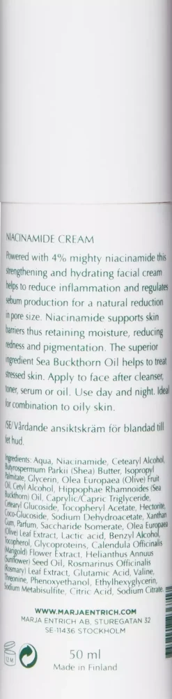 Marja Entrich Niacinamide Cream 50 ml