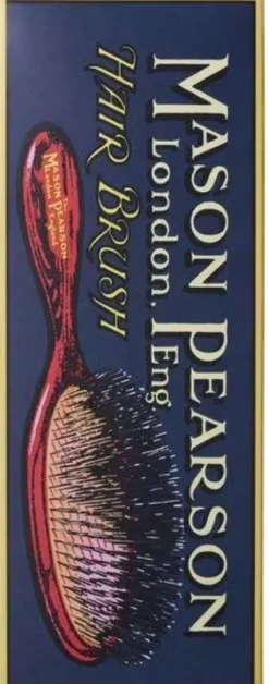 Mason PearsonJunior Bristle & Nylon Dark Ruby