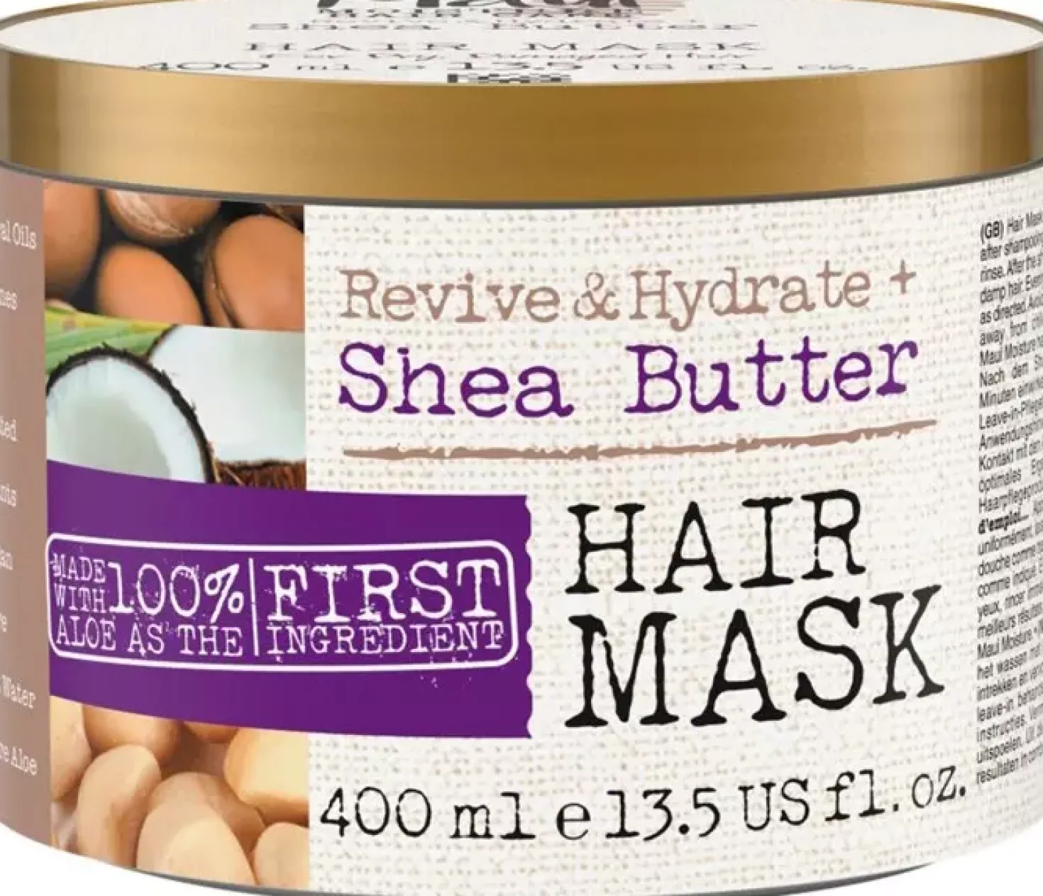 Maui Moisture Shea Butter Hair Mask 400 ml
