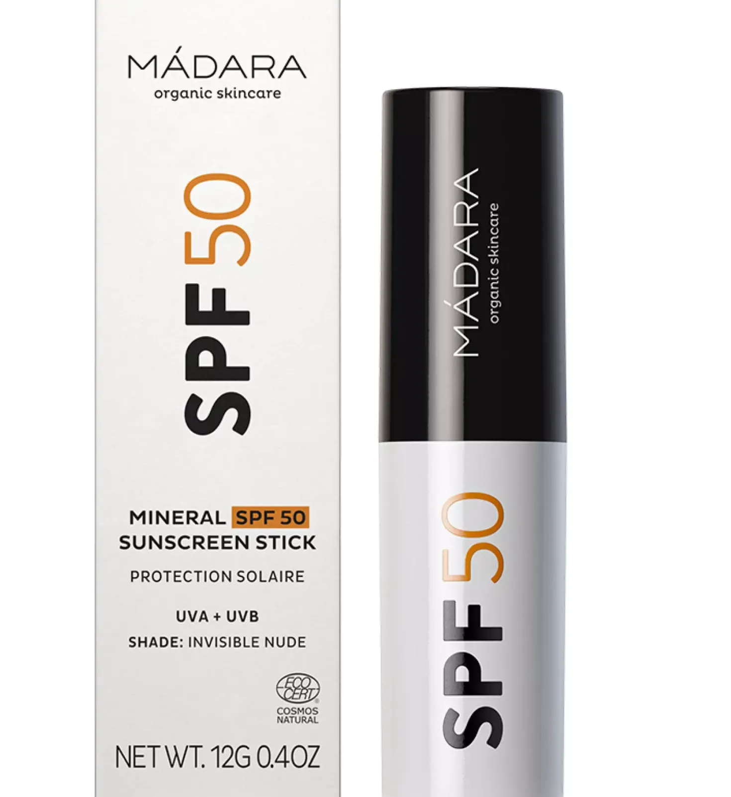 Mádara Mineral SPF50 Sunscreen Stick 12 g