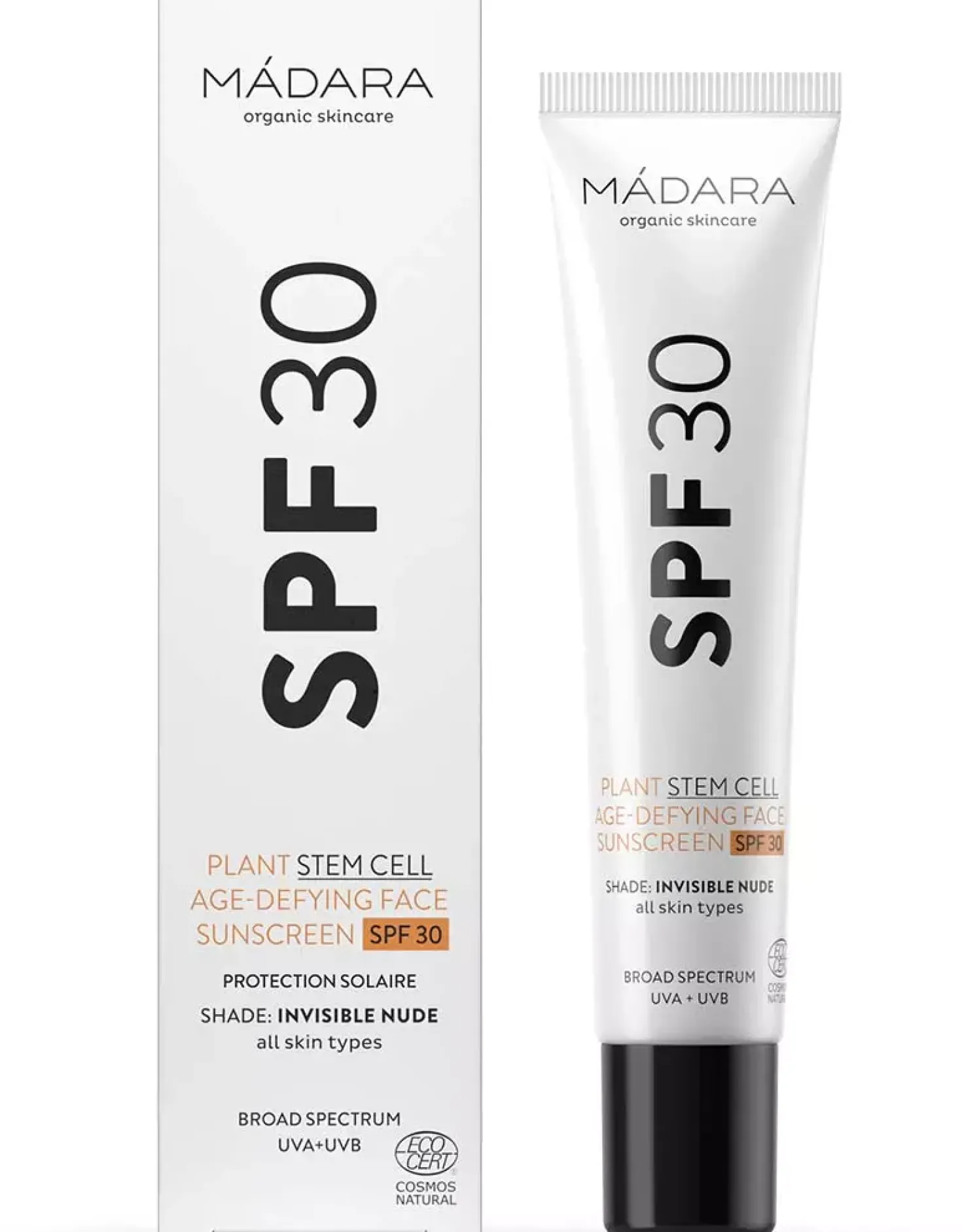Mádara Plant Stem Cell Age-Defying Face Sunscreen SPF 30 10 ml
