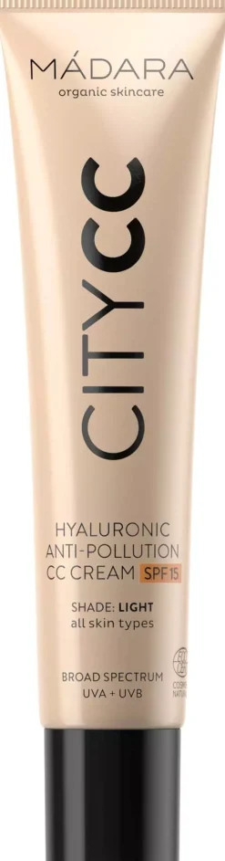 MádaraSkincare City CC Hyaluronic Anti-Pollution Cc Cream Spf 15 Beige