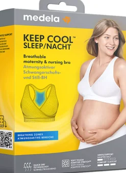Medela Keep Cool natt-BH,Svart M M