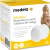 Medela Safe & Dry vaskbare ammeinnlegg 4-pk