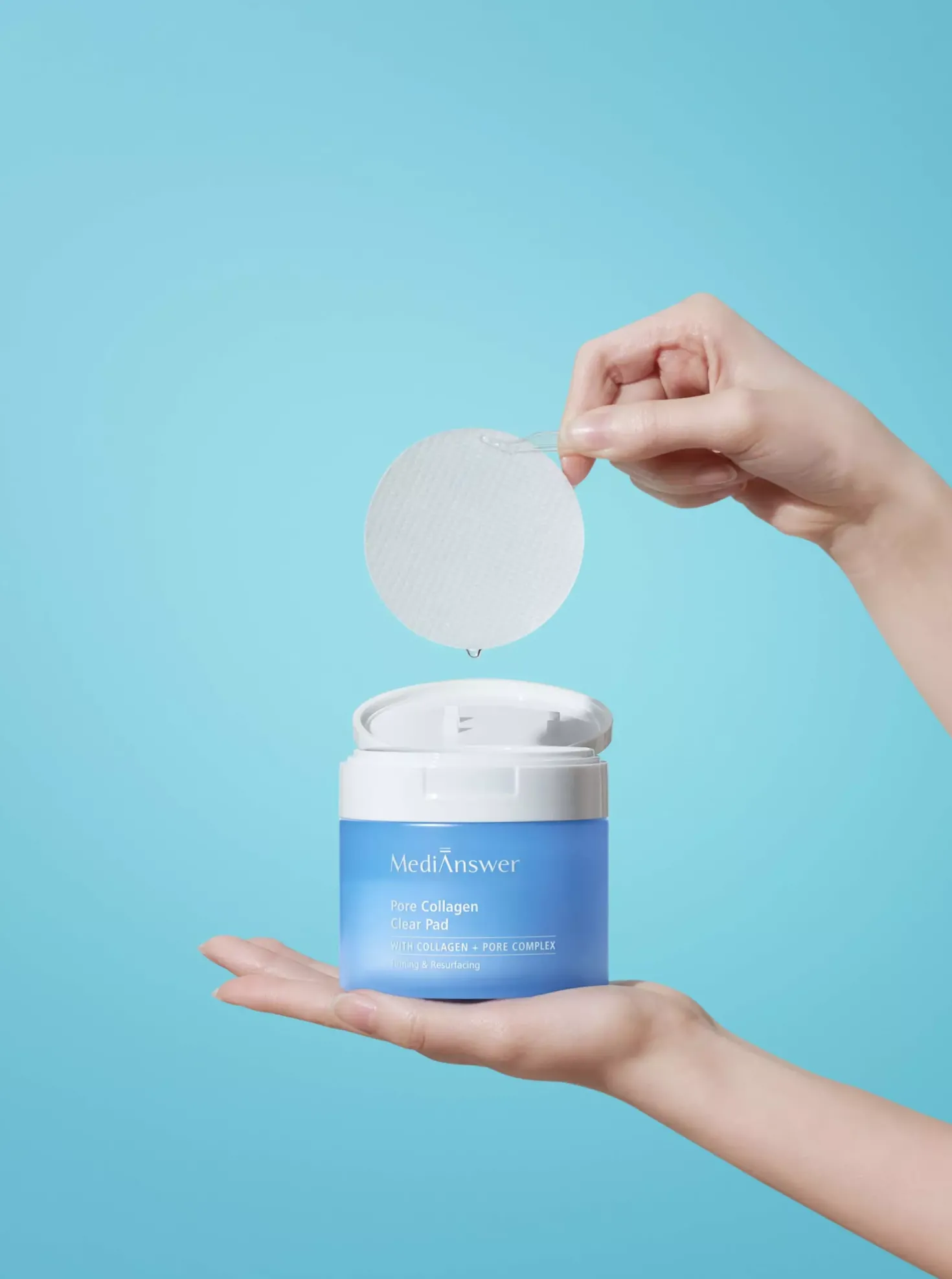 MediAnswer Pore Collagen Clear Pad 120 ml