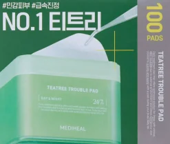 Mediheal Teatree Trouble Pad 100 stk