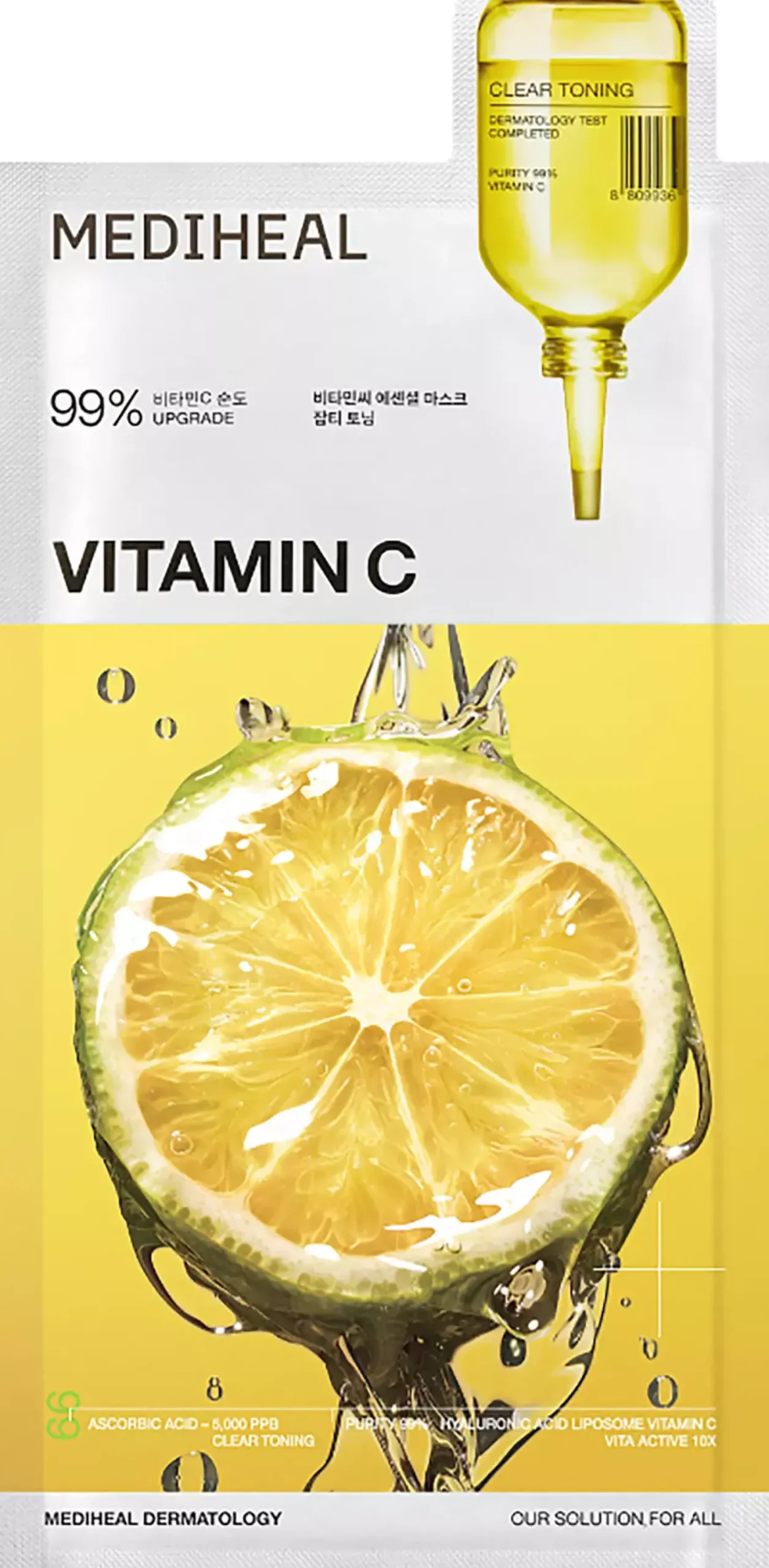 Mediheal Vitamin C Essential Mask Clear Toning 1 stk