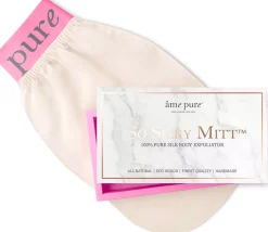 âme pure So Silky Mitt 100% Pure Silk Body Exfoliator