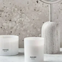 MerakiFresh Linen Scented Candle Small