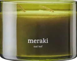 MerakiOud Leaf Scented Candle Small