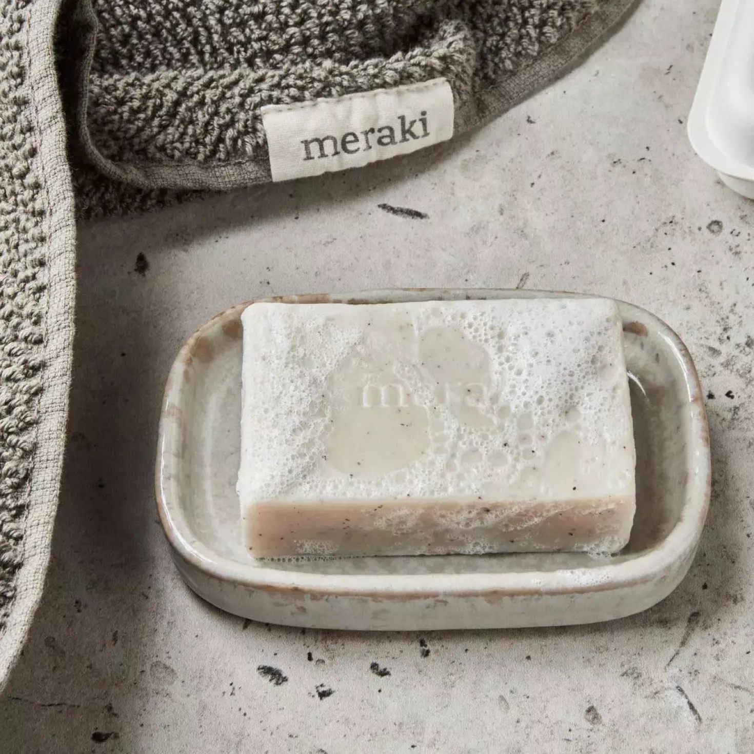 Meraki Soap Bar Sesame Scrub 100 g