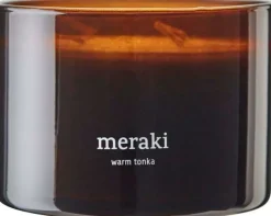 MerakiWarm Tonka Scented Candle Medium