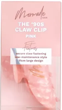 Mermade Hair The 90's Claw Clip in Clear