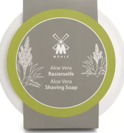 Mühle Aloe Vera Shaving Soap In Porcelain Bowl