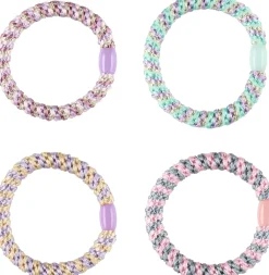 Mineas Scrunchie 4 Pcs Pastel Multicolored