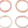 Mineas Scrunchie 4 Pcs Rose Gold Multicolored