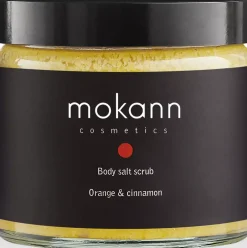MokannOrange & Cinnamon Body Salt Scrub 300 g