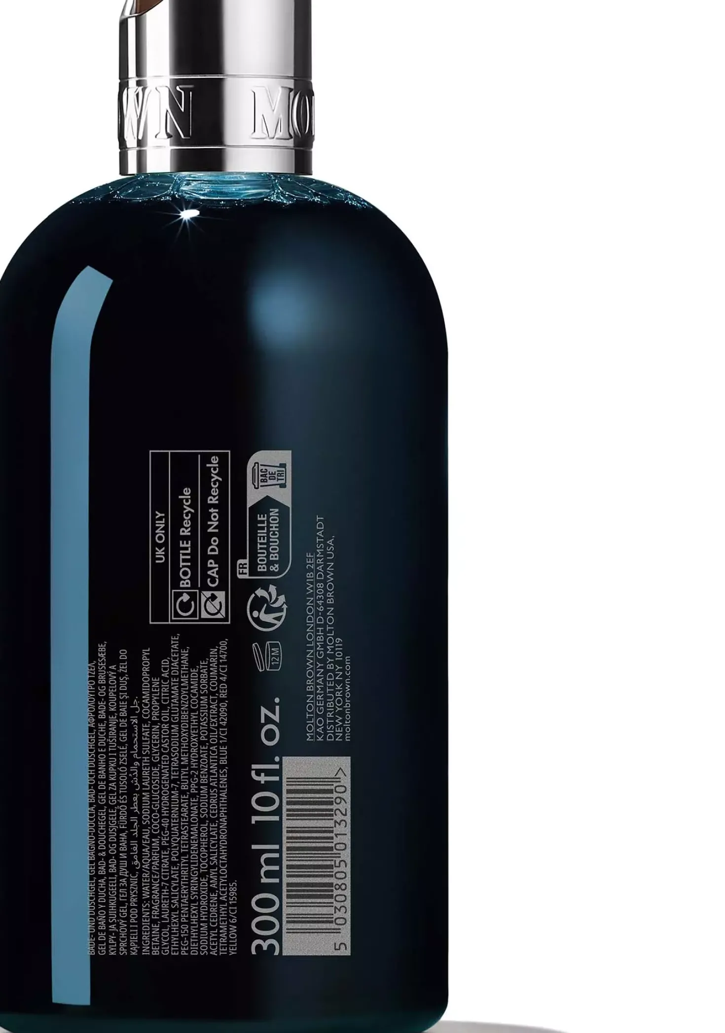 Molton Brown Dark Leather Bath & Shower Gel 300 ml