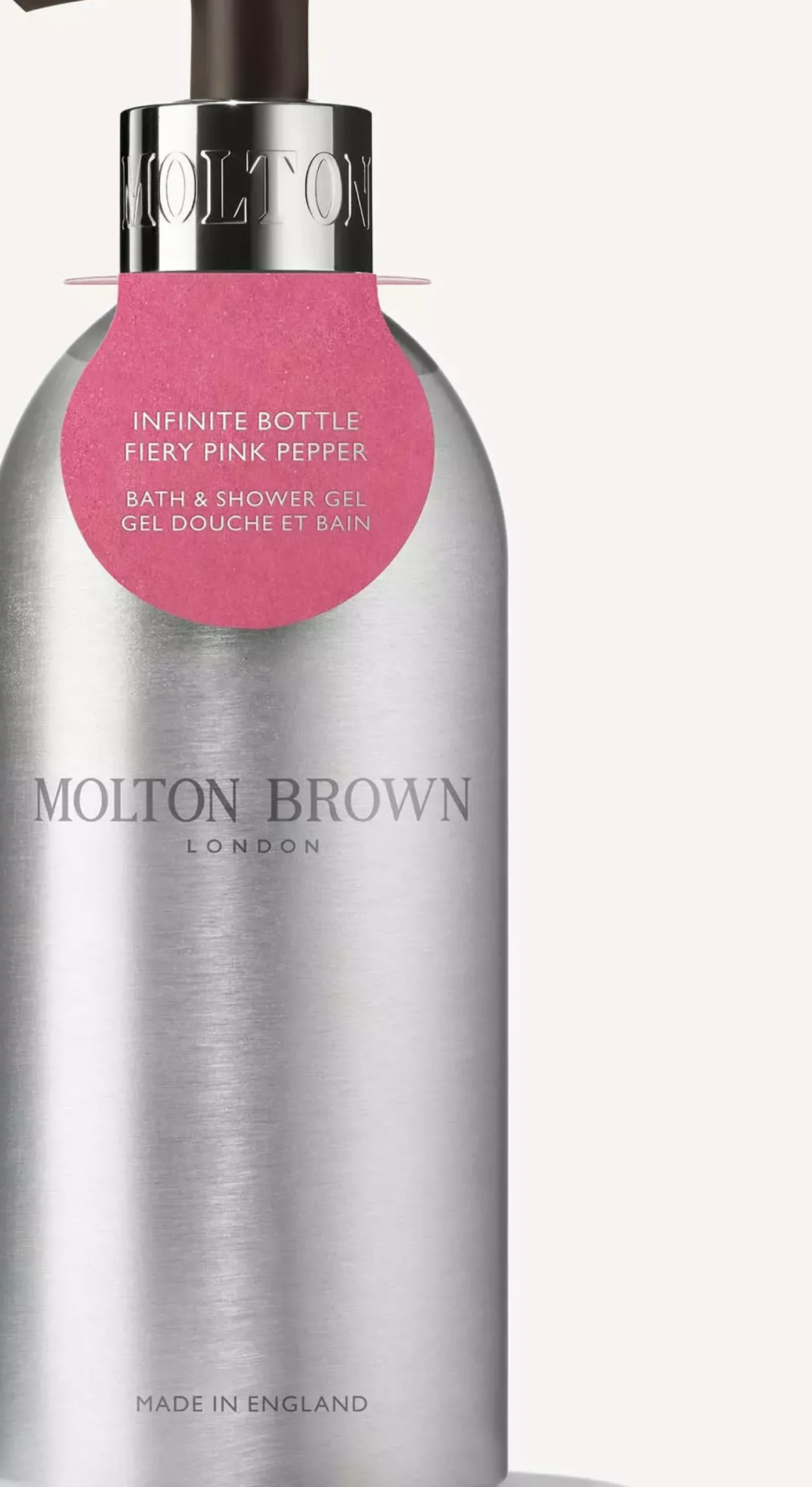 Molton Brown Infinite Bottle Fiery Pink Pepper Bath & Shower Gel 400 ml
