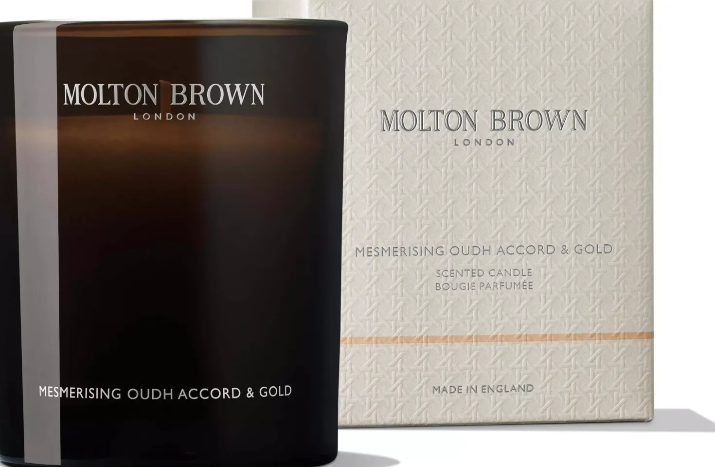 Molton Brown Mesmerising Oudh Accord & Gold Signature Candle