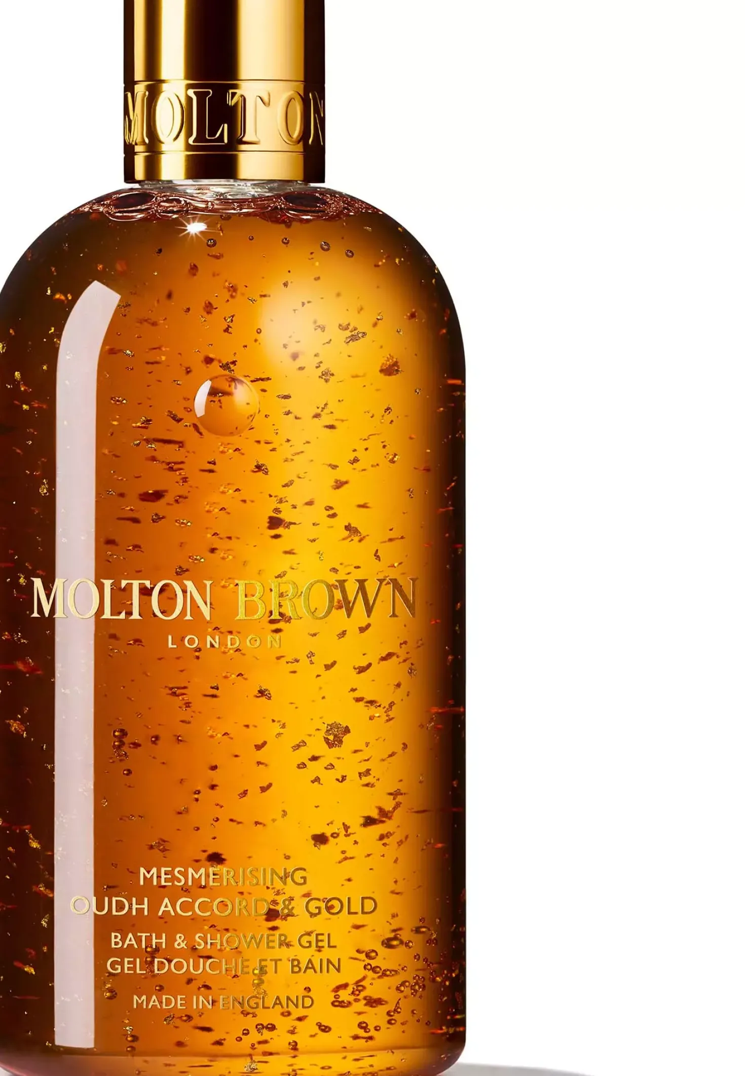 Molton Brown Mesmerising Oudh Accord & Gold Bath & Shower Gel 300 ml