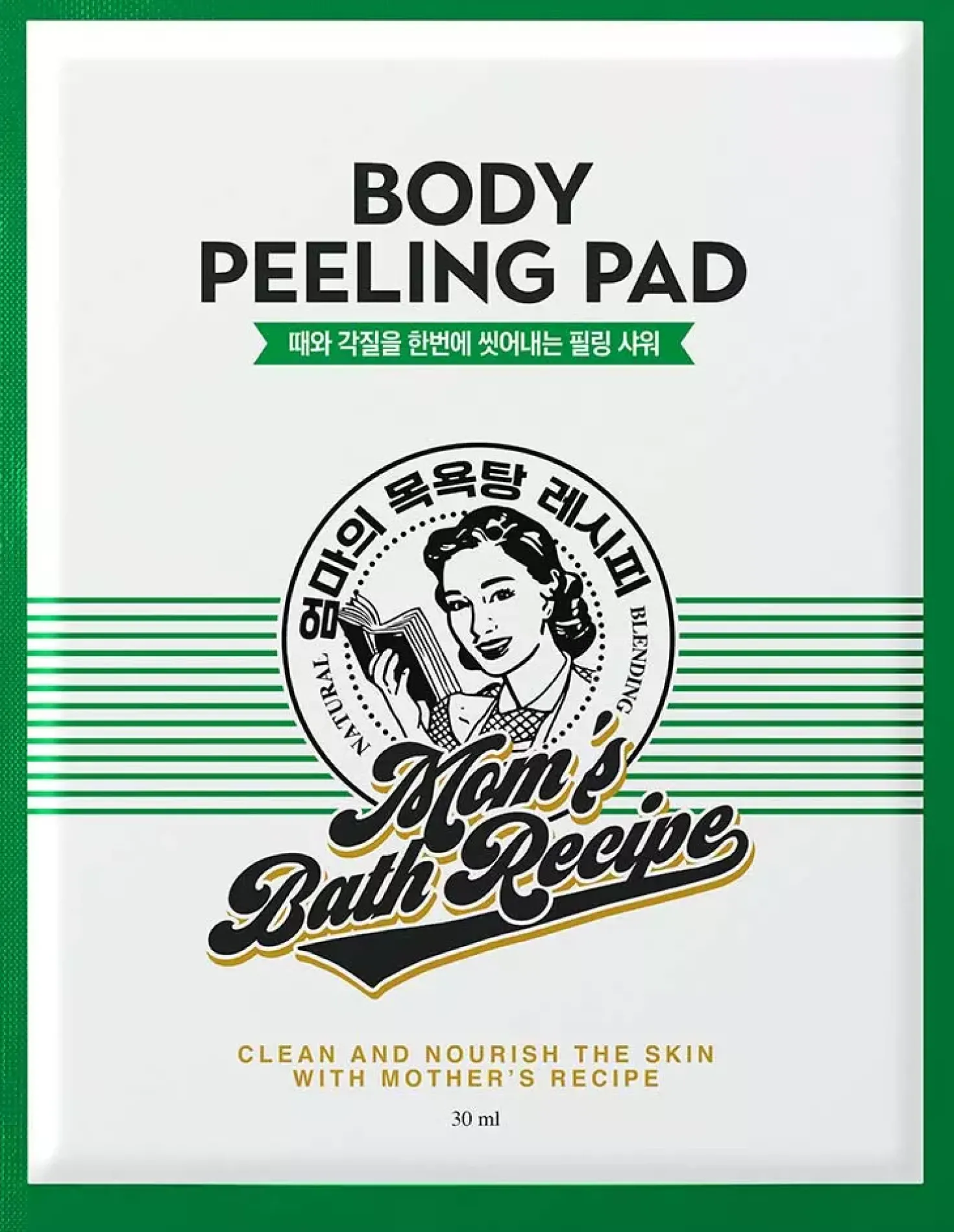 Mom's Bath Recipe Body Peeling Pad