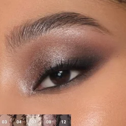 Morphe 12-Pan Eyeshadow Palette Rose Frequency Rose Frequency