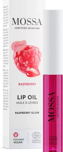 Mossa Lip Oil Raspberry Glow 4 ml