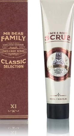 Mr Bear FamilyGolden Ember Face & Body Scrub 100 ml