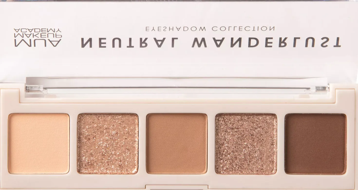 MUA Makeup Academy Eyeshadow Palette 5 Shades Desert Bloom