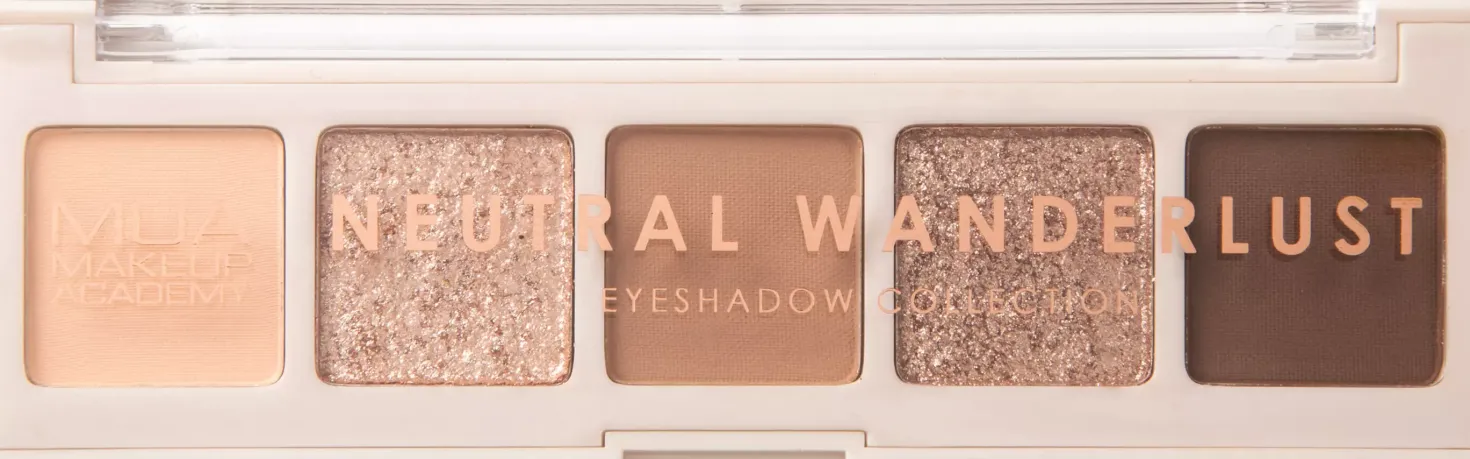 MUA Makeup Academy Eyeshadow Palette 5 Shades Desert Bloom