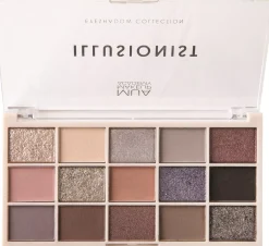 MUA Makeup Academy Eyeshadow Palette 15 Shades Soft Nudes