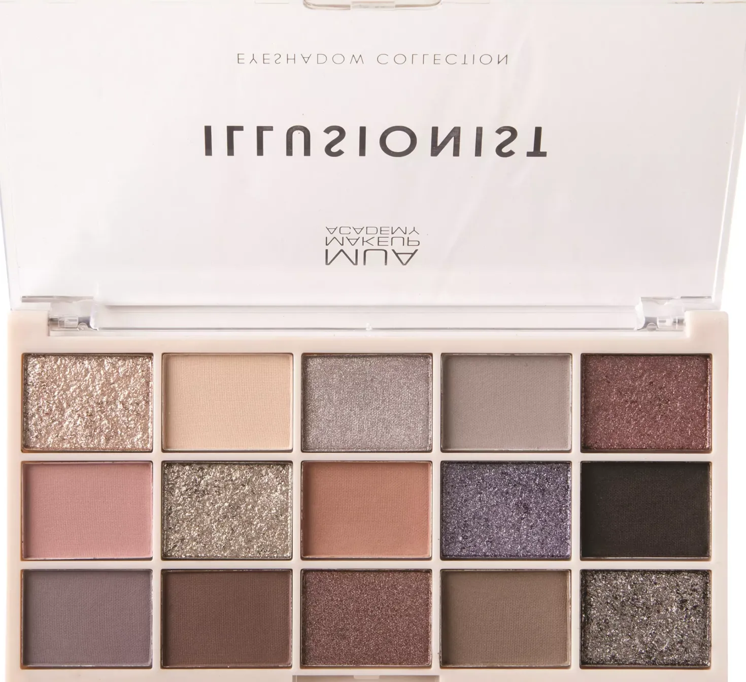 MUA Makeup Academy Eyeshadow Palette 15 Shades Soft Nudes