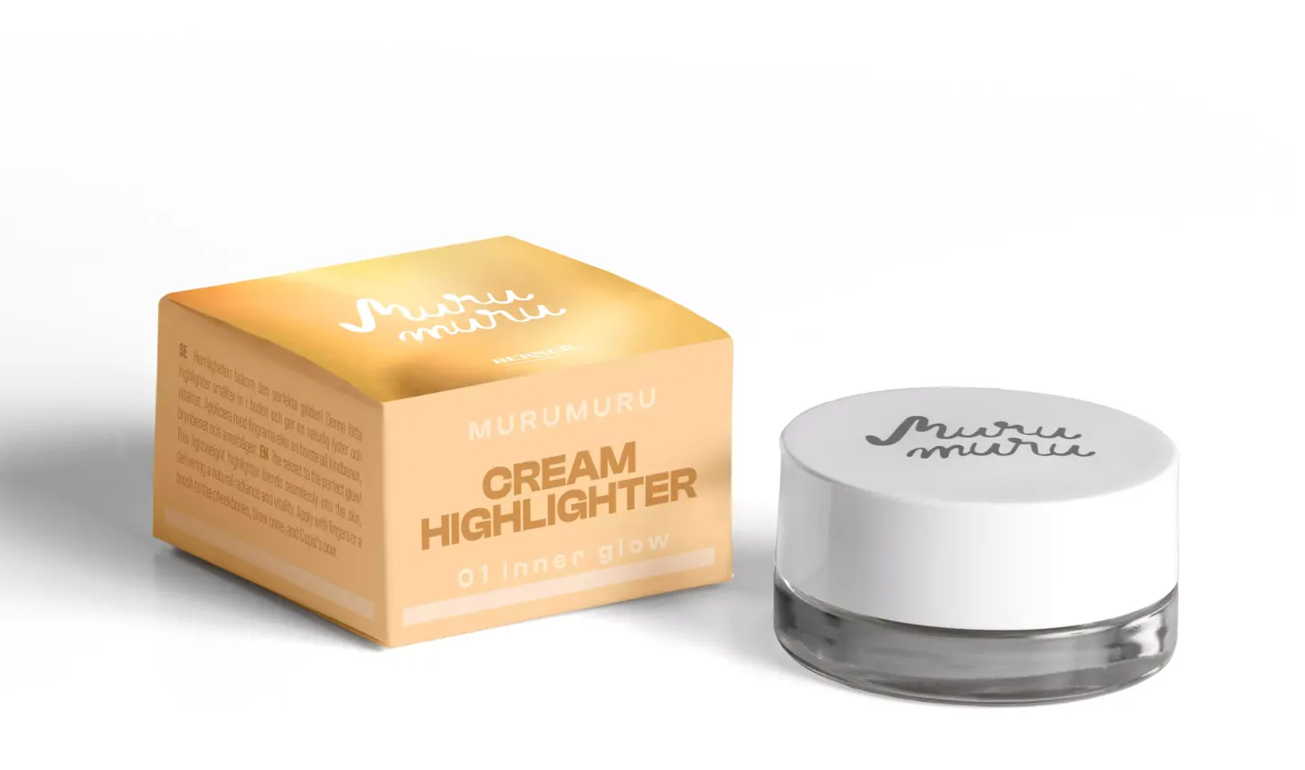 Murumuru Cream Highlighter 01 Inner Glow 01 Inner Glow