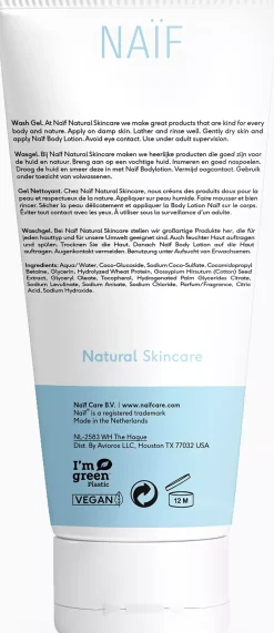 NAÏFBaby & Kids Cleansing Wash Gel 500 ml