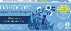 Natracare Organic Cotton Tampons Regular 20 pcs