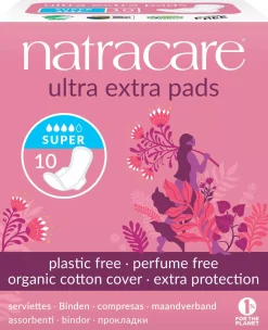 Natracare Ultra Extra Pads Super 10 pcs
