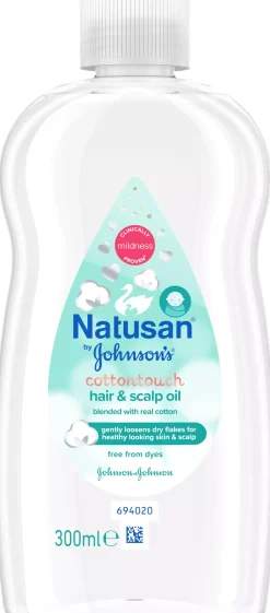 Natusan by Johnson's CottonTouch Hair & Scalp Oil 300 ml