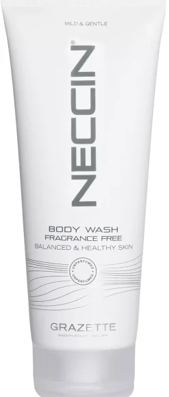 Neccin Body Wash Balanced & Healthy Skin Fragrance Free 200 ml