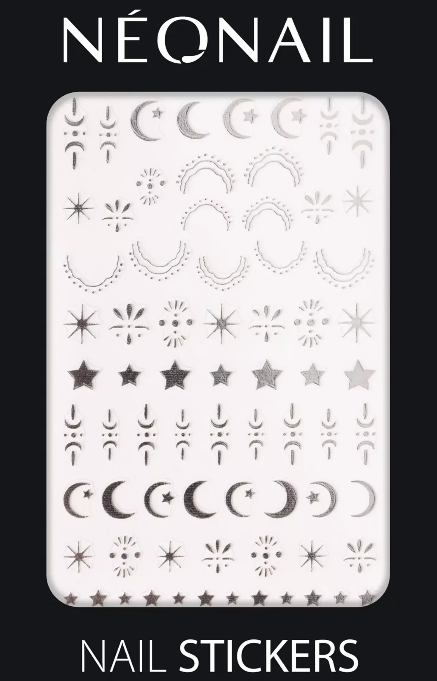 NEONAIL Nail Art Stickers 05 Astro Silver