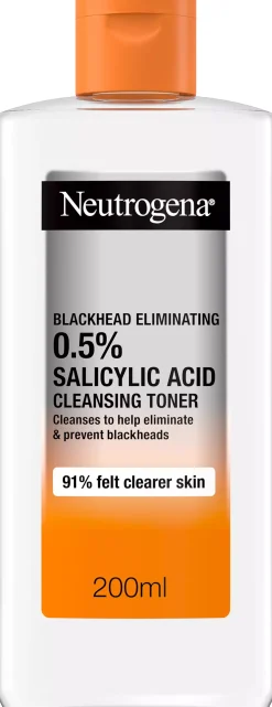 Neutrogena Blackhead Eliminating 0.5 % Salicylic Acid Cleansing Toner 200 ml