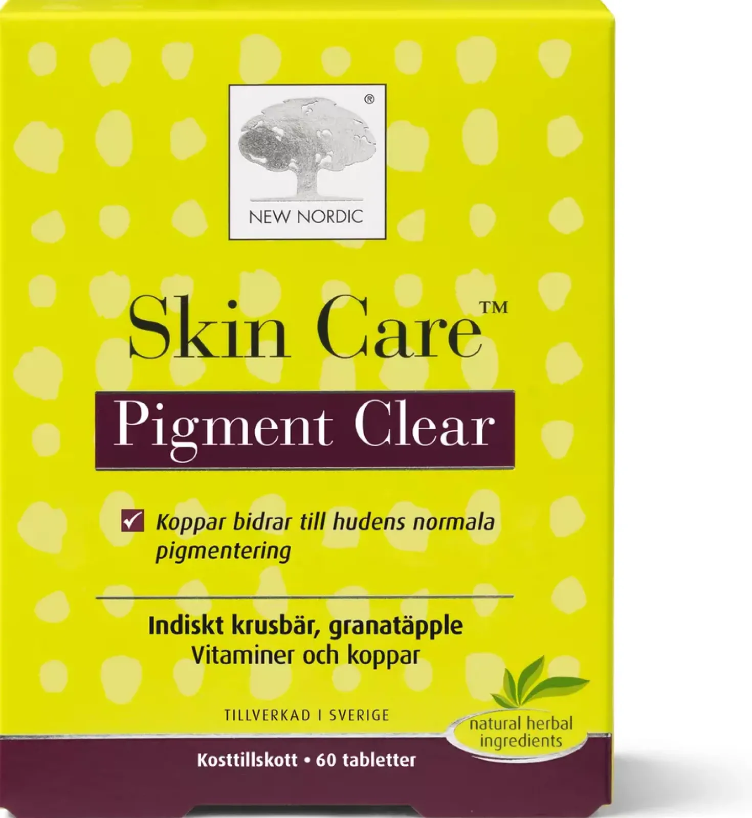 New Nordic Pigment Clear 60 stk