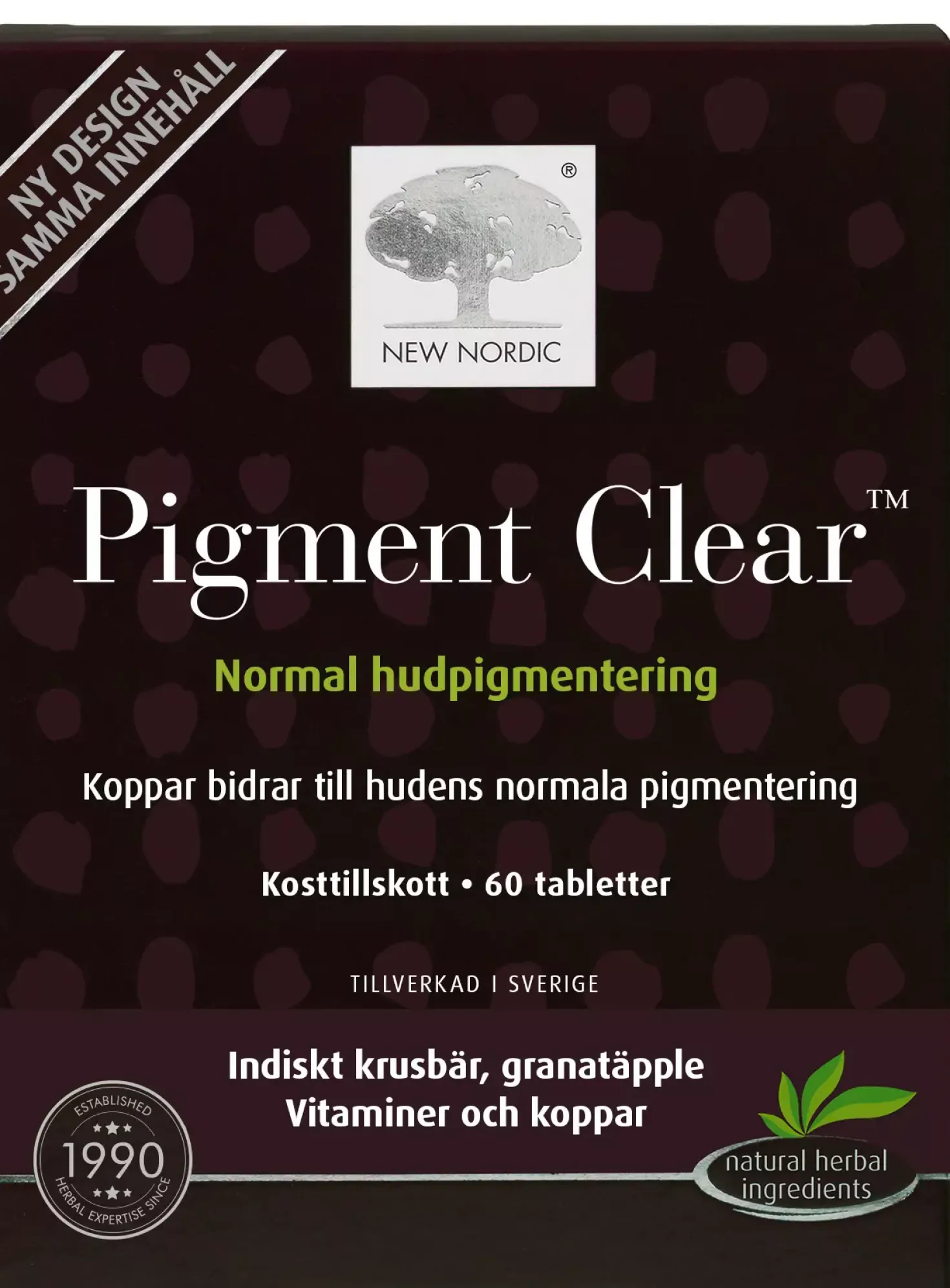 New Nordic Pigment Clear 60 stk