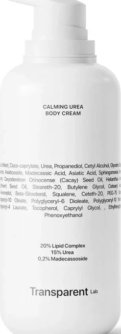 NICHE BEAUTY LABTransparent Lab Calming UREA Body Cream 400 ml
