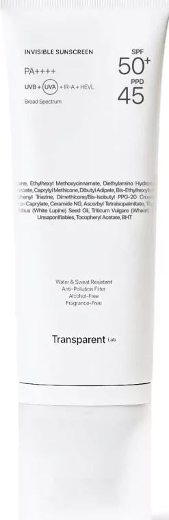 NICHE BEAUTY LABTransparent Lab Invisible Sunscreen SPF50+ 100 ml