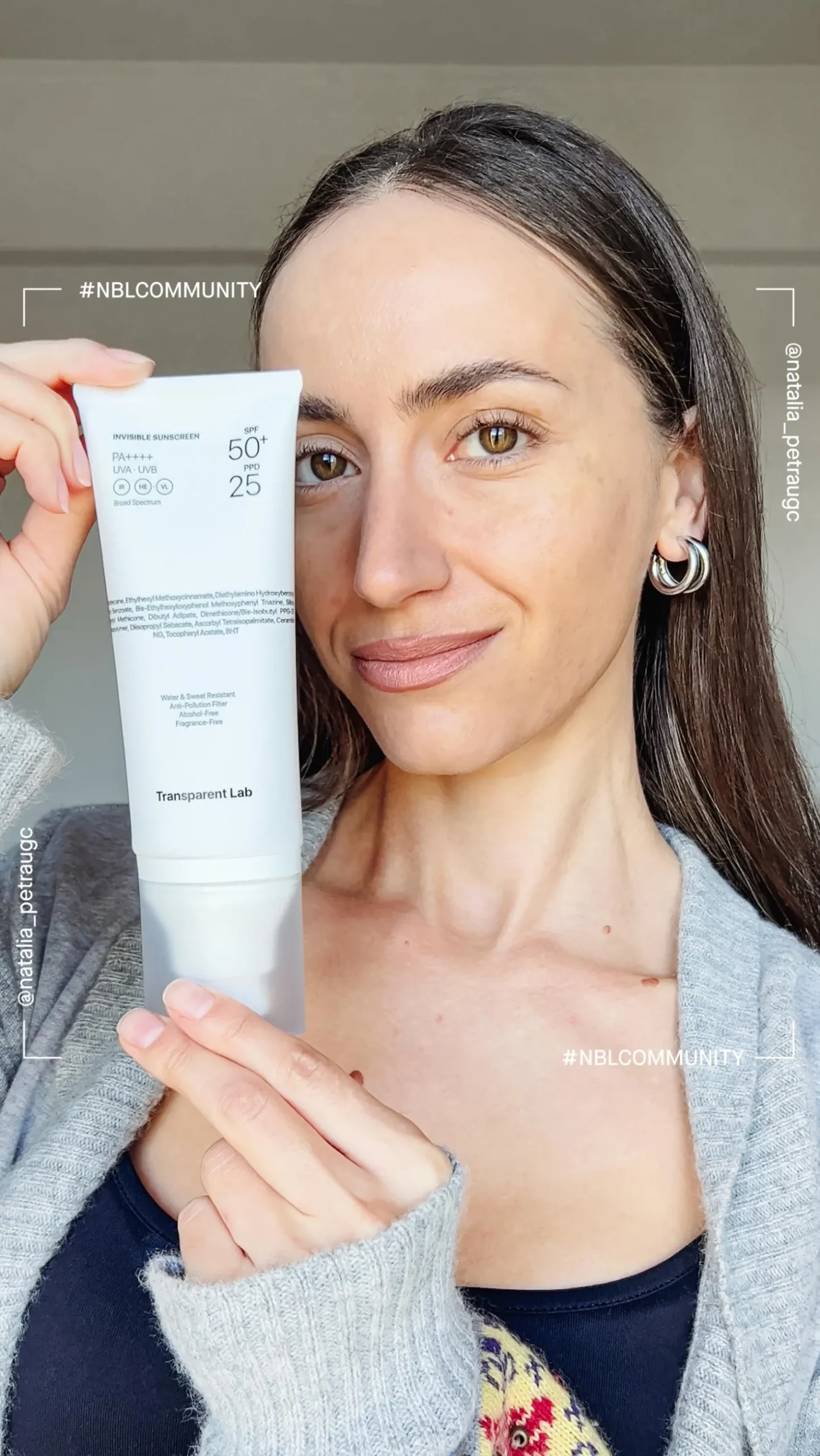 NICHE BEAUTY LABTransparent Lab Invisible Sunscreen SPF50+ 100 ml