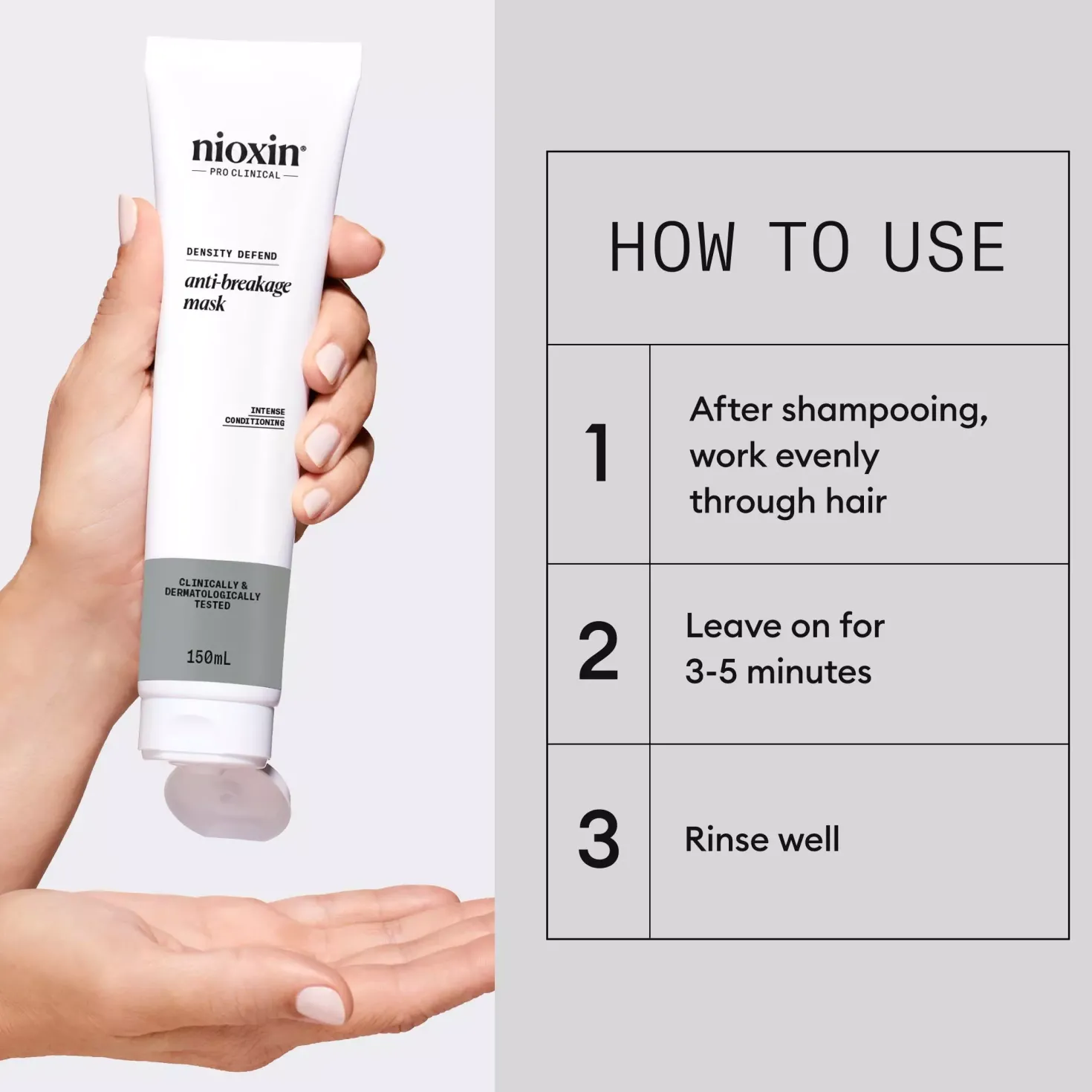 NioxinDensity Defend Anti-Breakage Strengthening Mask 150 ml