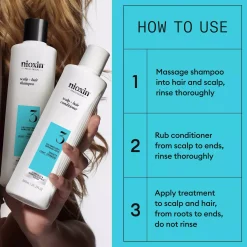 NioxinSystem 3 Loyalty Kit for Colored Thinning Hair